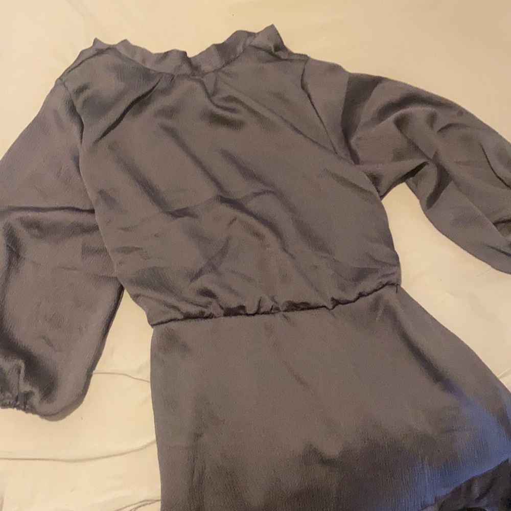 Call Me Angel Textured Satin Dress